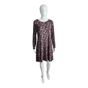Old Navy Floral Long Sleeve Dress Size M